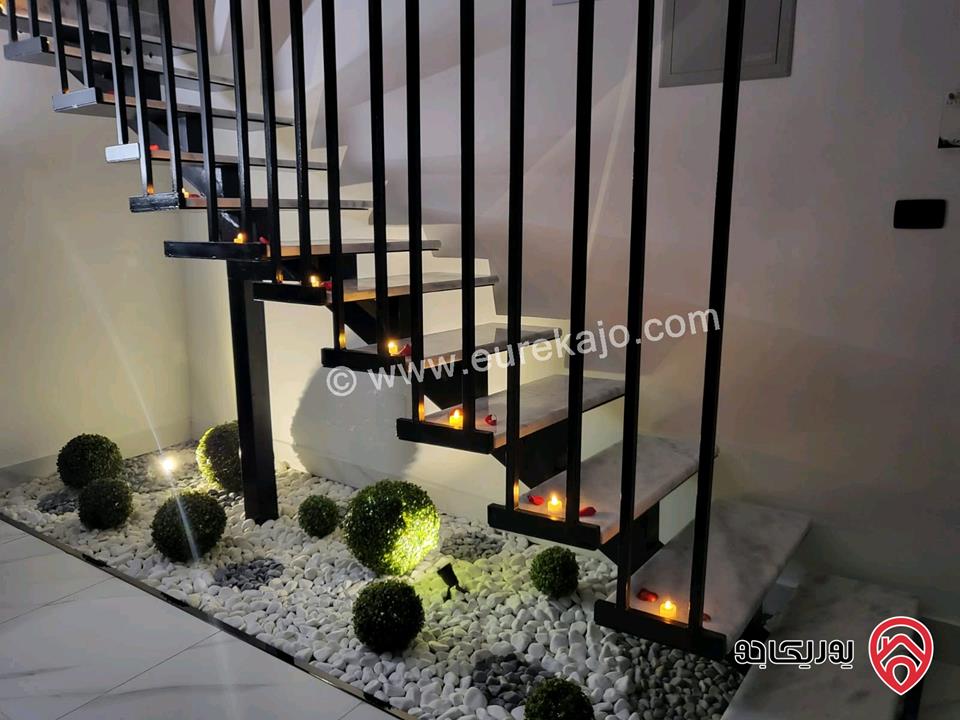 شاليه مميز مساحة 190م على أرض 288م للبيع بمواصفات مميزة في البحر الميت - جوفة الكفرين