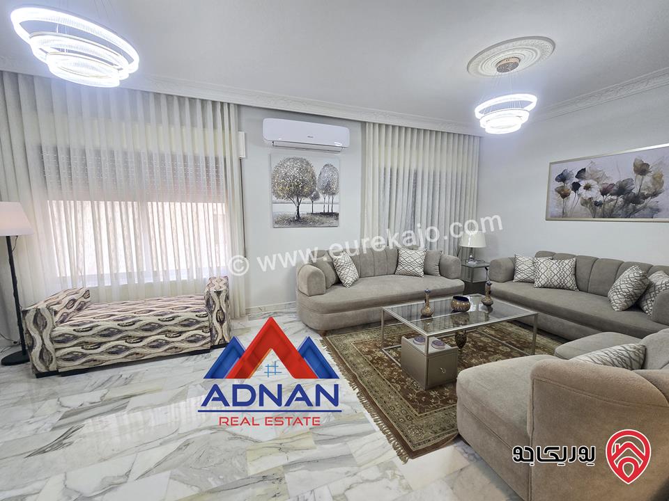 شقة مفروشة فرش جديد مساحة 150م طابق أول للإيجار في عمان - الصويفية