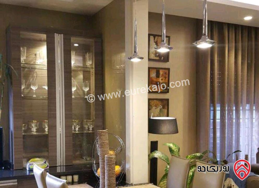 شقة مفروشة مساحة 220م طابق أول للايجار في عمان - دابوق