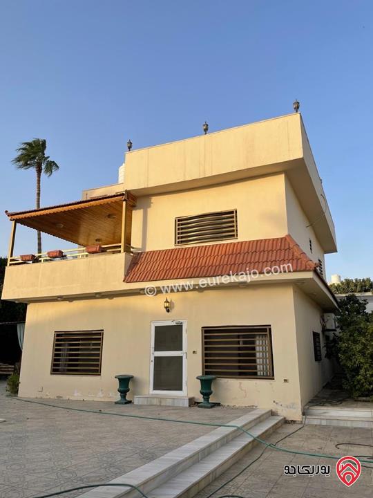 شاليه مساحة الأرض 576م ومساحة البناء 227م للبيع في البحر الميت - الشونة الجنوبية