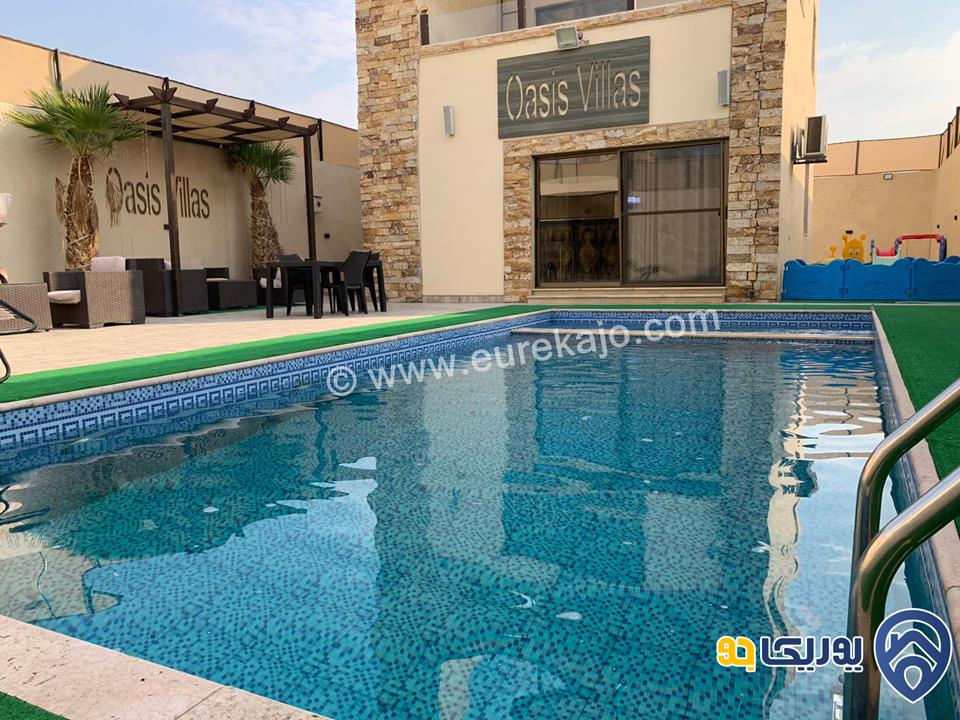 شاليه الواحة للايجار اليومي في البحر الميت - جوفة الكفرين