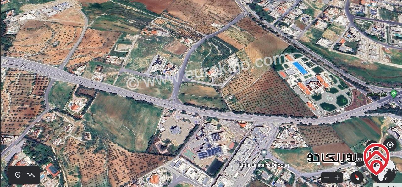 أرض مساحة 3 دونم و 500م للبيع في عمان - دابوق