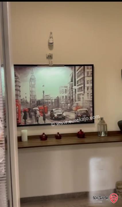 شقة طابق ثالث دوبلكس مساحة 230م للبيع مفروشة في عمان - دير غبار 