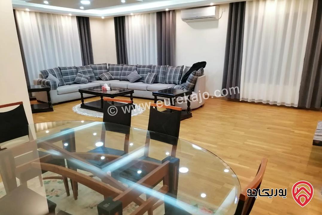 شقة مفروشة مساحة 170م طابق أول للايجار في عمان - عبدون 