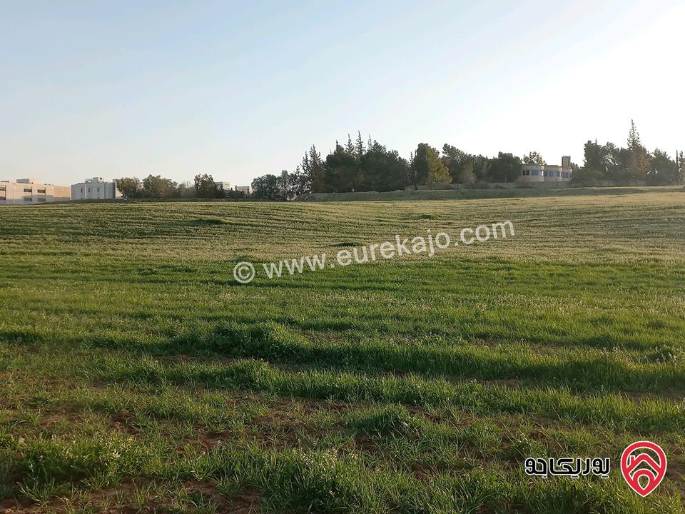قطعة أرض مساحة 1 دونم و 410م للبيع في عمان - القسطل بجانب جامعة ابن سينا وتبعد عن شارع المطار 170 متر بسعر 175 لكامل القطعة  