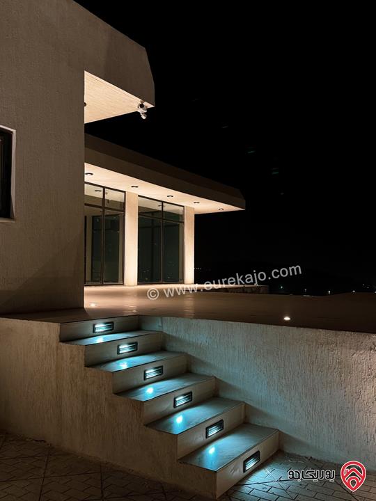 شاليه مساحة الأرض 500م والبناء 124م للبيع في جرش - الكفير