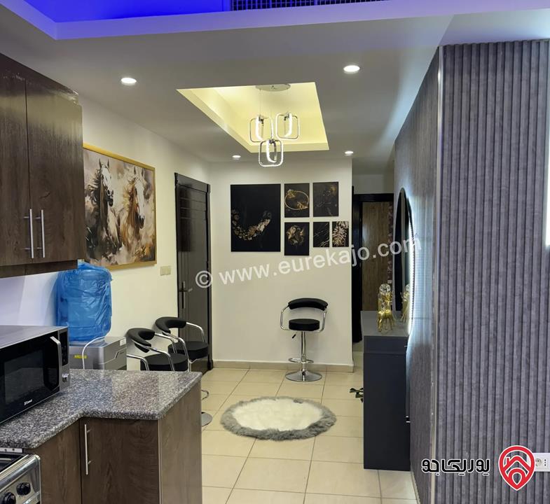 شقة مفروشة أرضية مساحة 90م للايجار في عمان - الصويفية