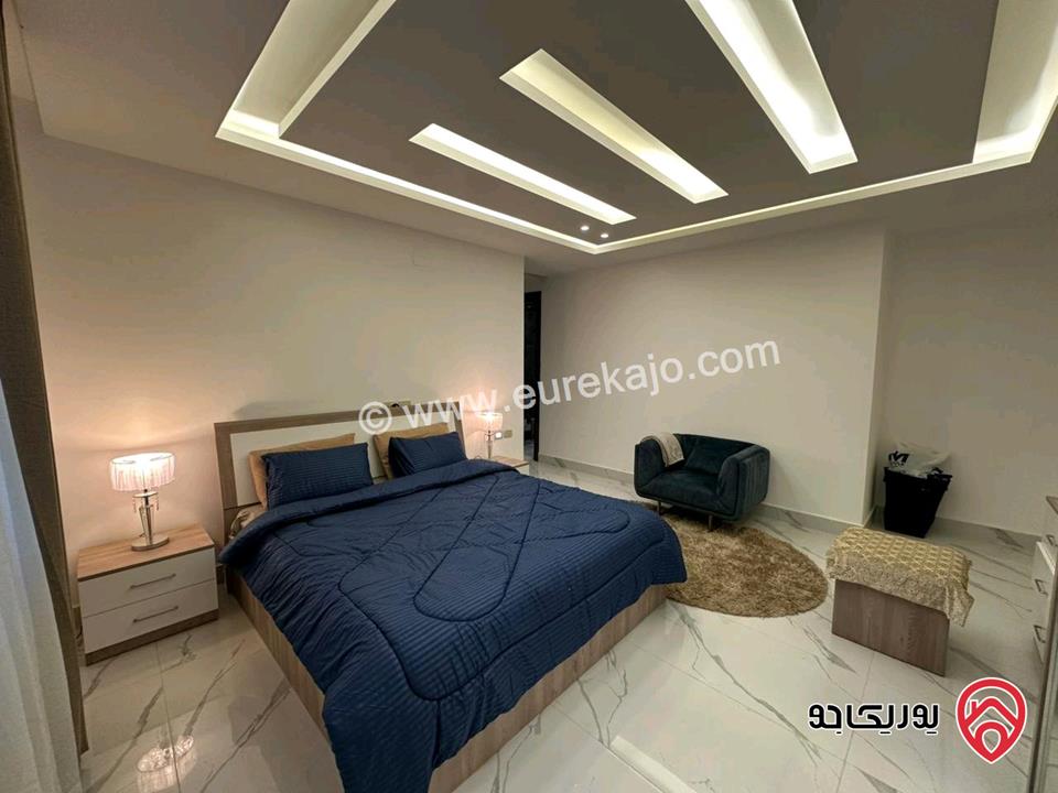 شقة فاخرة طابق ثالث مساحة 242م للايجار مفروشة في عمان - الجبيهة