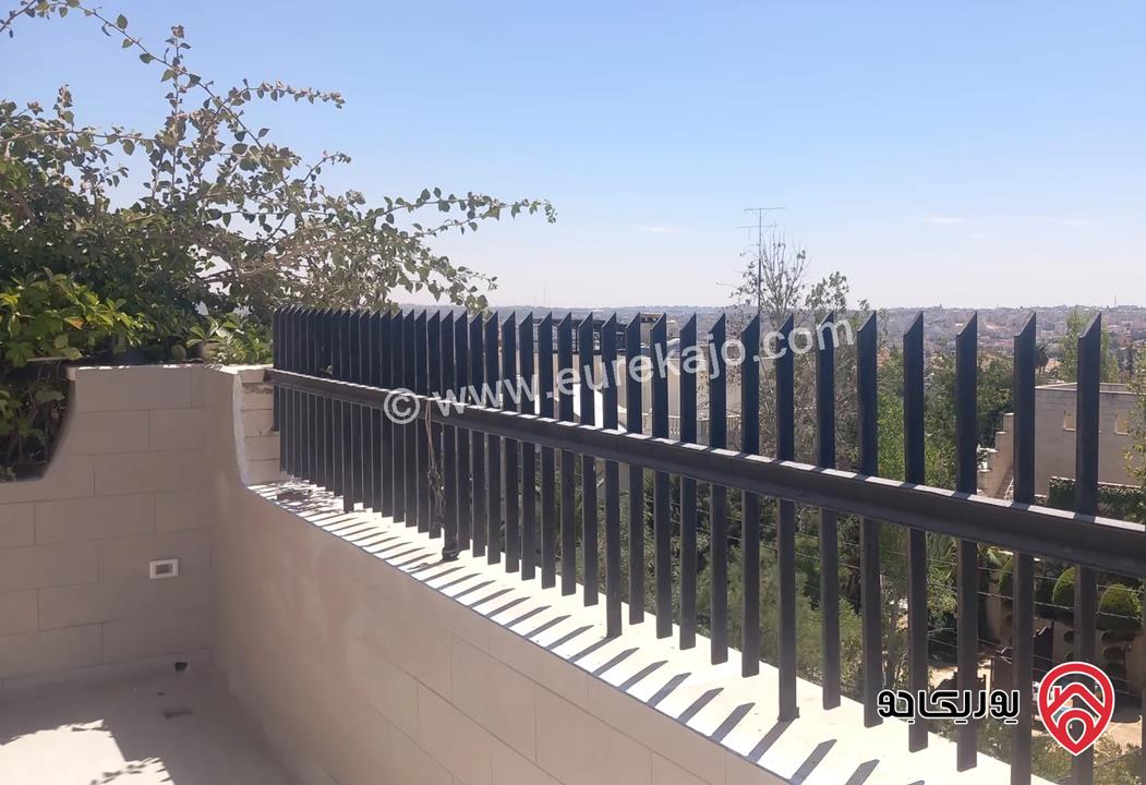 روف مفروش طابق ثالث مساحة 200م للايجار في عمان - عبدون