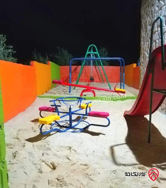 مزرعة مساحة الأرض 7000م والبناء 130م للبيع في المفرق - بلعما