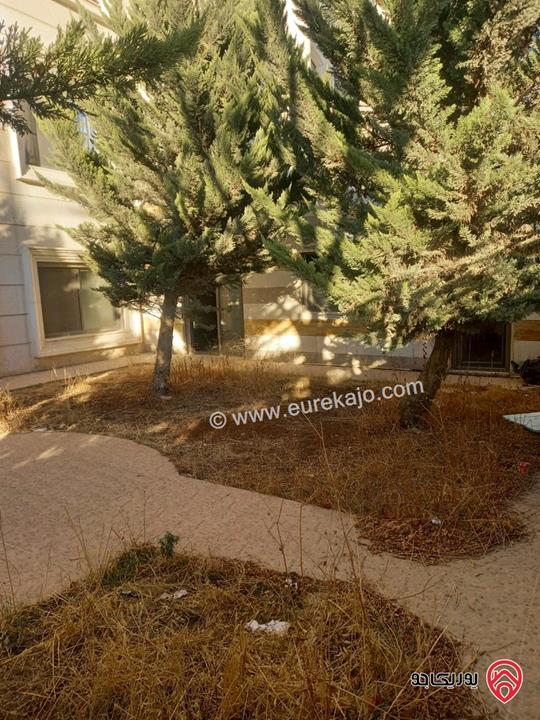 شقة طابق شبه ارضي مساحة 330م داخلي و 230م خارجي للبيع في عمان - دير غبار 