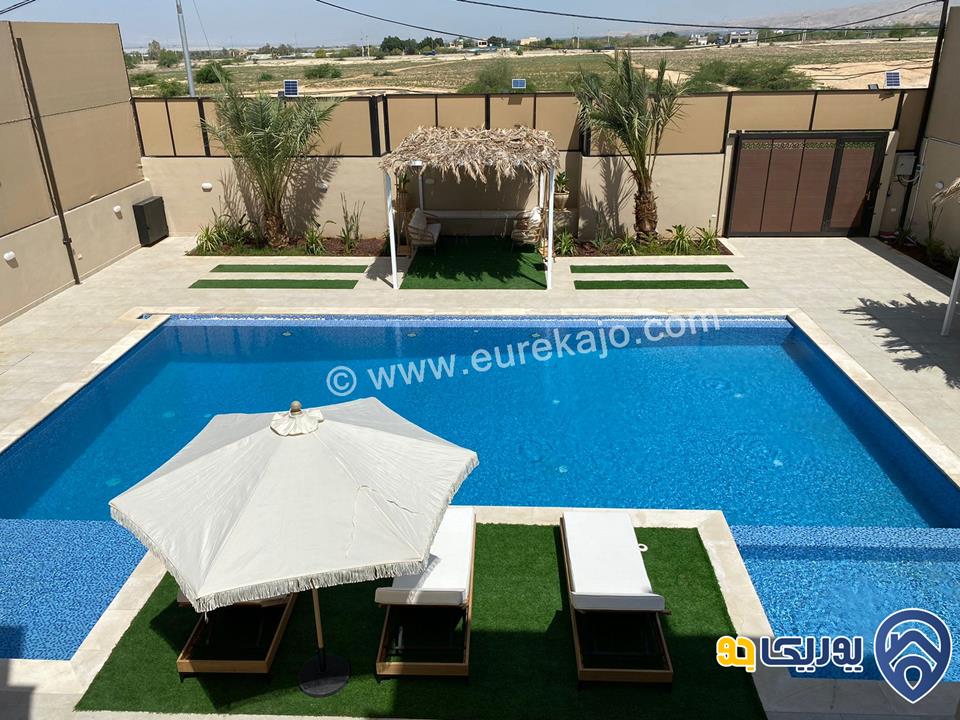 جولة ثلاثية الابعاد - شاليه - مزرعة Bohemian Chalet للايجار اليومي في البحر الميت 