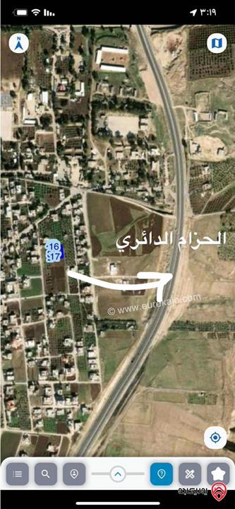 ارض مساحة 790م للبيع في اربد - كفريوبا منطقة الذهيبية