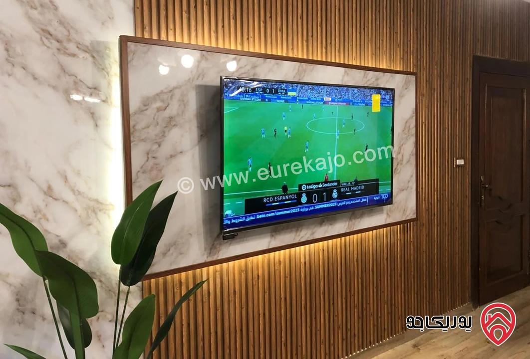 شقة مفروشة طابق اول مساحة 105م للايجار في عمان - عبدون 