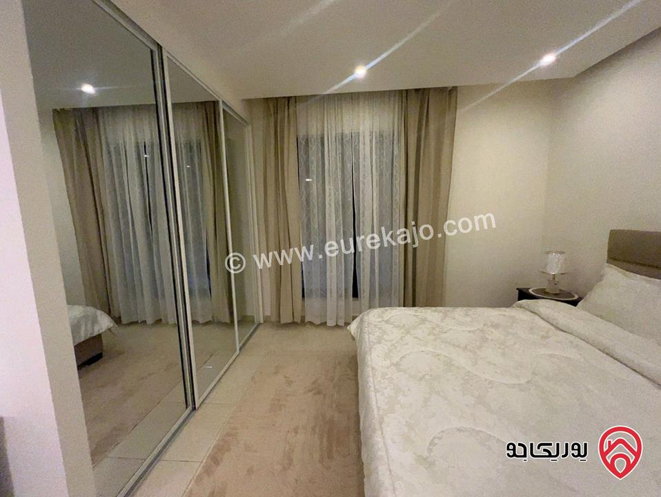 شقة مفروشة ديلكوس مساحة 106م طابق أول للإيجار في عمان - عبدون الشمالي