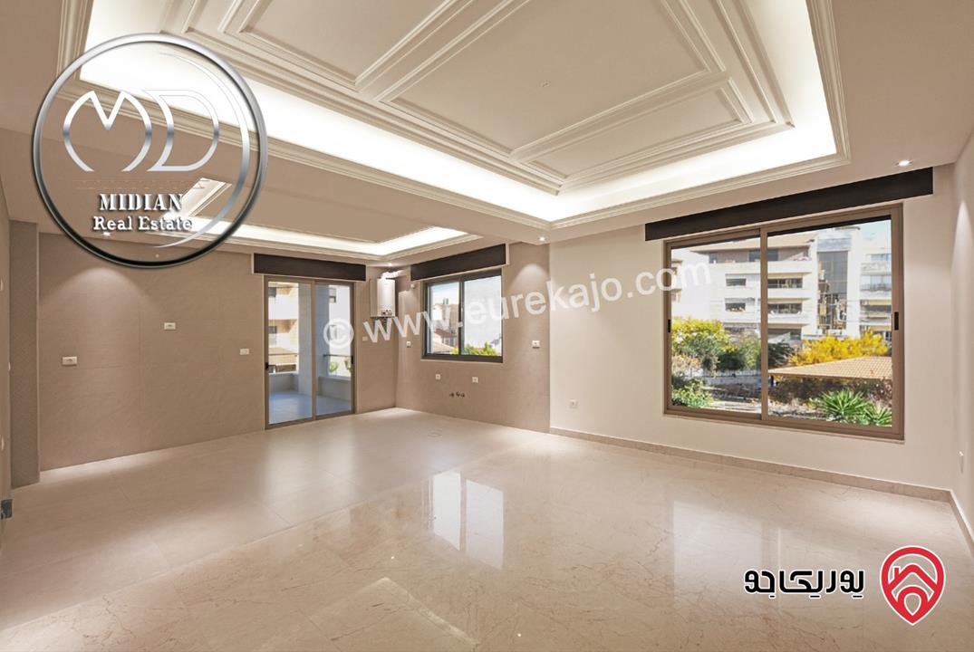 شقق للبيع في عمان - الصويفية مساحات 200م تشطيبات و ديكورات عصرية فاخرة اطلالة رائعة جديدة لم تسكن