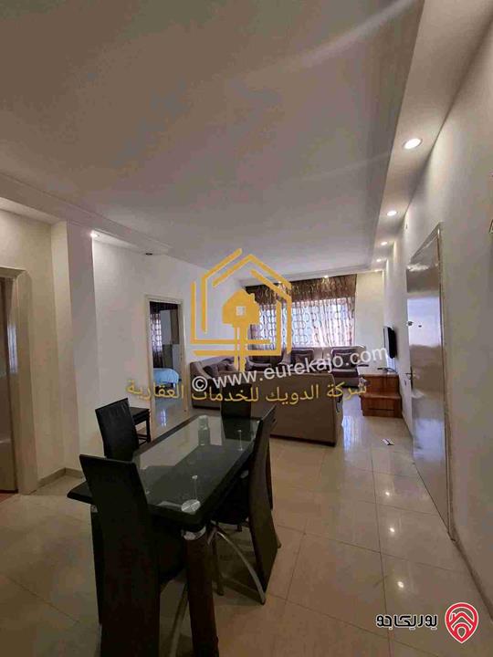 شقة مفروشة طابق ثاني مساحة 130م للإيجار في عمان - الدوار السابع 