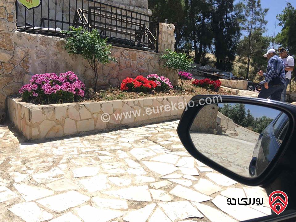 مزرعة مساحة الأرض 4 دونم و 860م والبناء 400م للبيع في اربد - النعيمه
