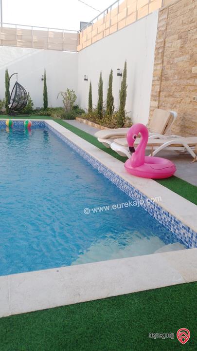 شاليه مساحة الأرض 407م والبناء 150م للبيع في البحر الميت - جوفة الكفرين