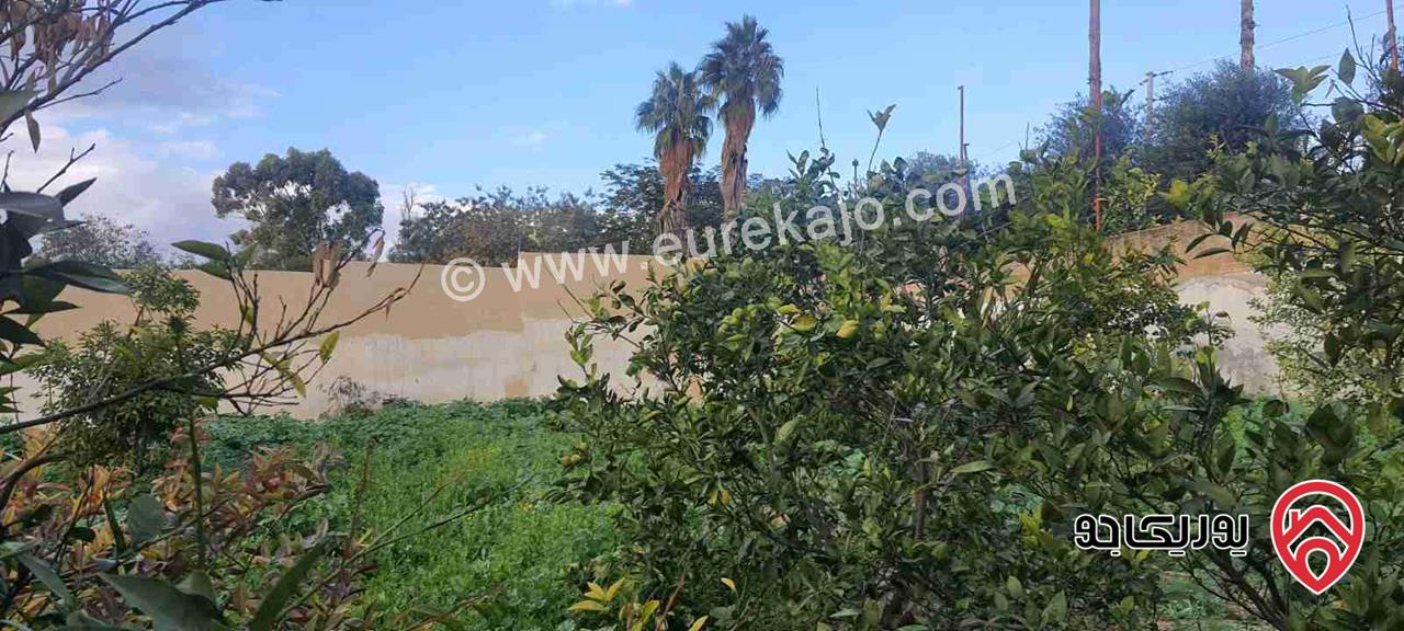 بيت ريفي مساحة 100م مع ارض 900م للبيع في الاغوار الشمالية - منطقة كريمة