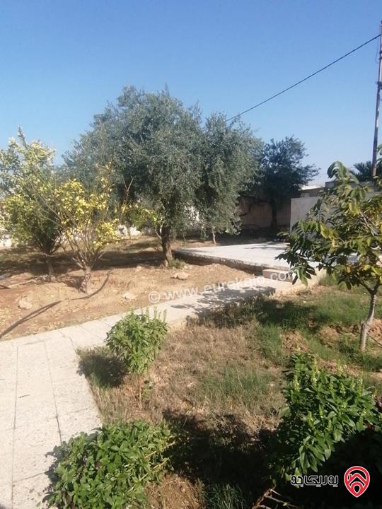 مزرعة (بيت ريفي جميل ) مساحة الأرض 900م والبناء 170م في منطقة الأغوار الوسطى ظهرة الرمل
