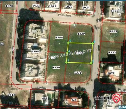 أرض مساحة 983م للايجار في اربد - حوض الطوال  