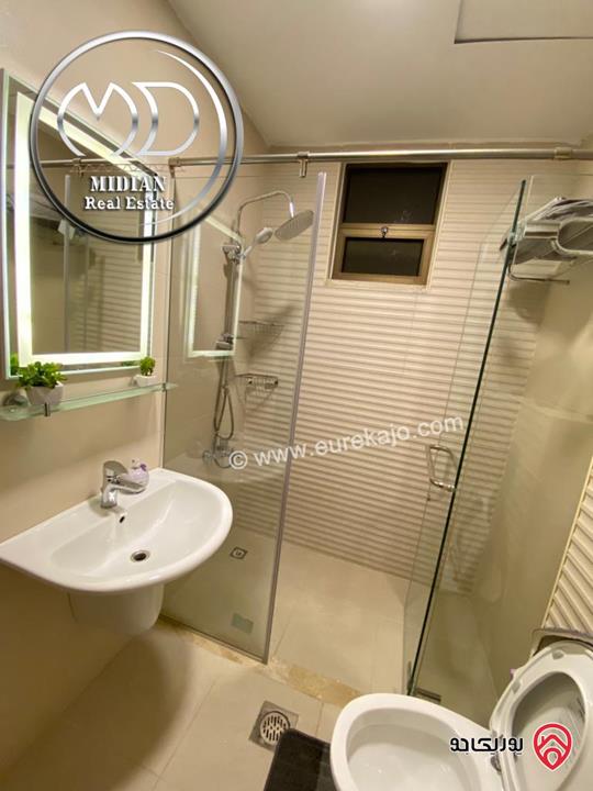 شقق مفروشة للايجار في عمان - ام السماق مساحات 100م تشطيبات و ديكورات فاخرة فرش فندقي اطلالة جميلة بأسعار مميزة