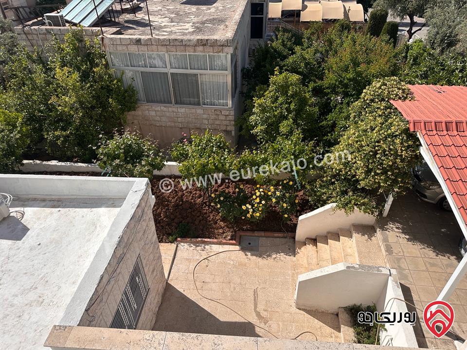 شقة أرضية مفروشة مساحة 100م + 60م مجددة بالكامل للايجار في عمان - ضاحية الرشيد