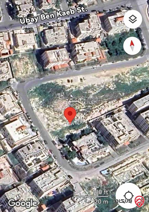 ارض استثمارية مساحة 990م للبيع في عمان - ضاحية الرشيد