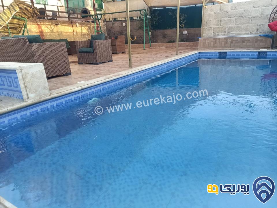 شاليه لورين 1 للايجار اليومي في البحر الميت - الجوفة 