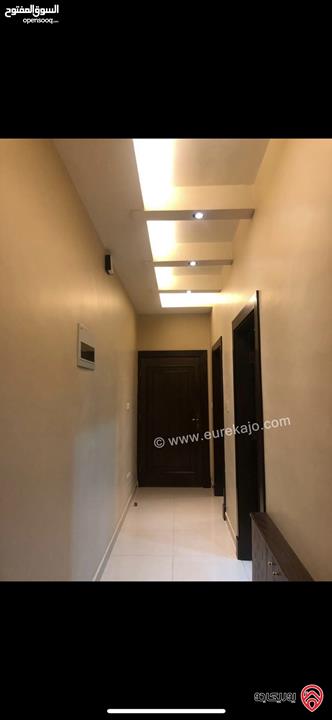 شقة مفروشة طابق أول مساحة 200م للايجار في عمان - خلدا