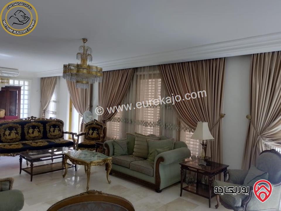 شقة طابقية فاخرة للبيع في خلدا - العوجانية  - قرب مدارس المعارف طابق ثالث 340م تشطيب سوبر ديلوكس