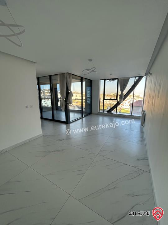 شقة طابقية سوبر ديلوكس مساحة 190م للايجار في مشروع أوكسجين في عمان - حي الياسمين رجم عميش 