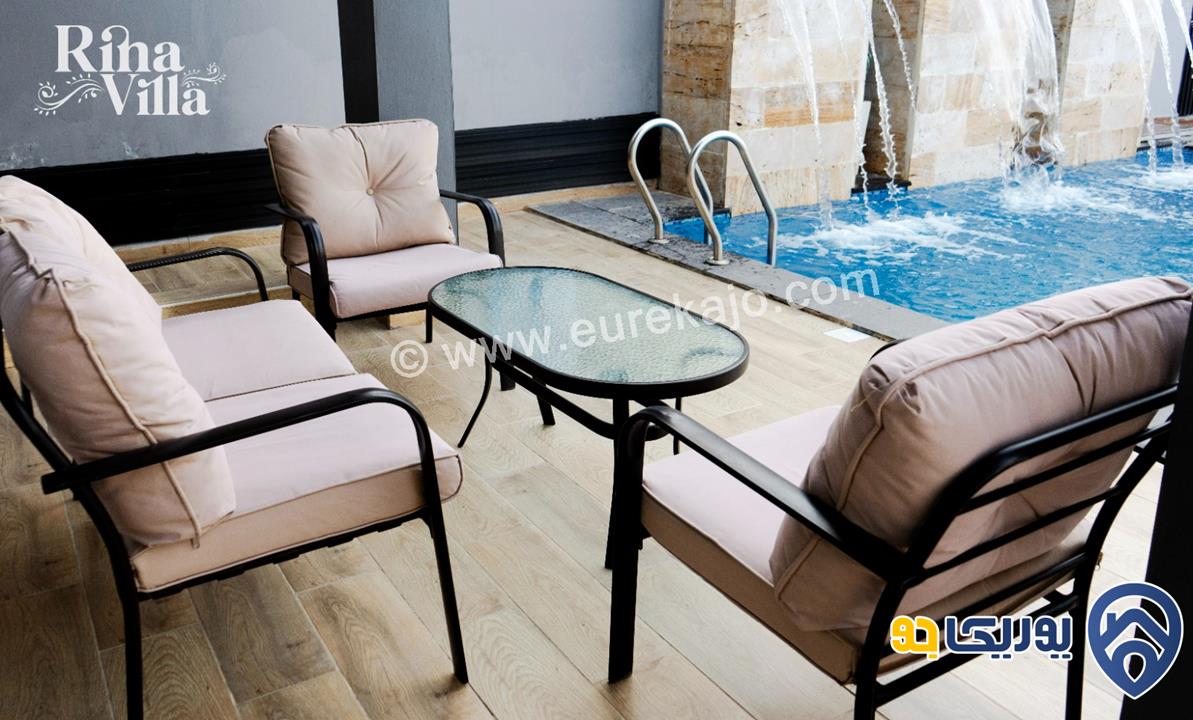 شاليه/مزرعة Villa Rina للايجار اليومي في البحر الميت - جوفة الكفرين 