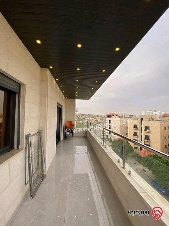 شقه دوبلكس تشطيبات فاخرة مساحة 275متر للبيع في عمان - اجمل مناطق ضاحية الياسمين
