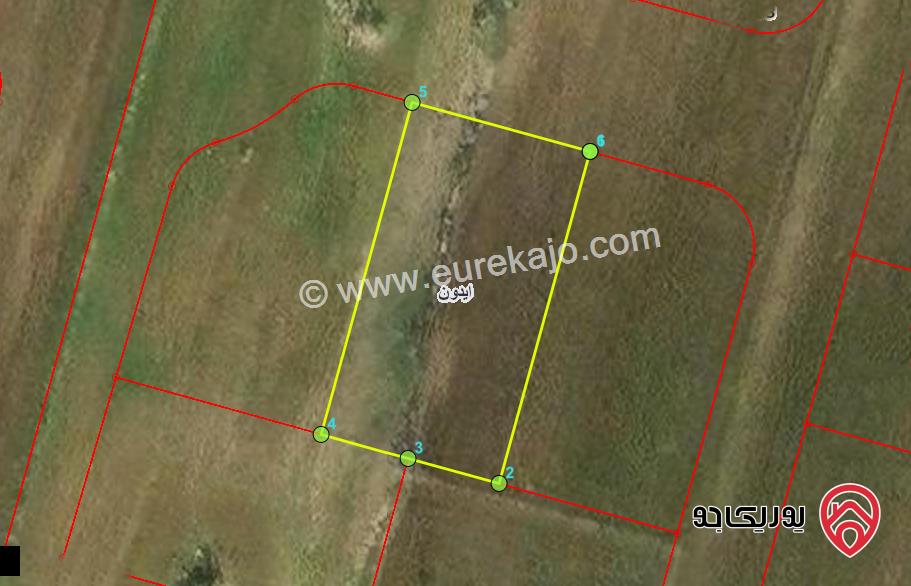 قطعة ارض 1000متر للبيع في اربد من اراضي ايدون حوض العوامية الشرقية 