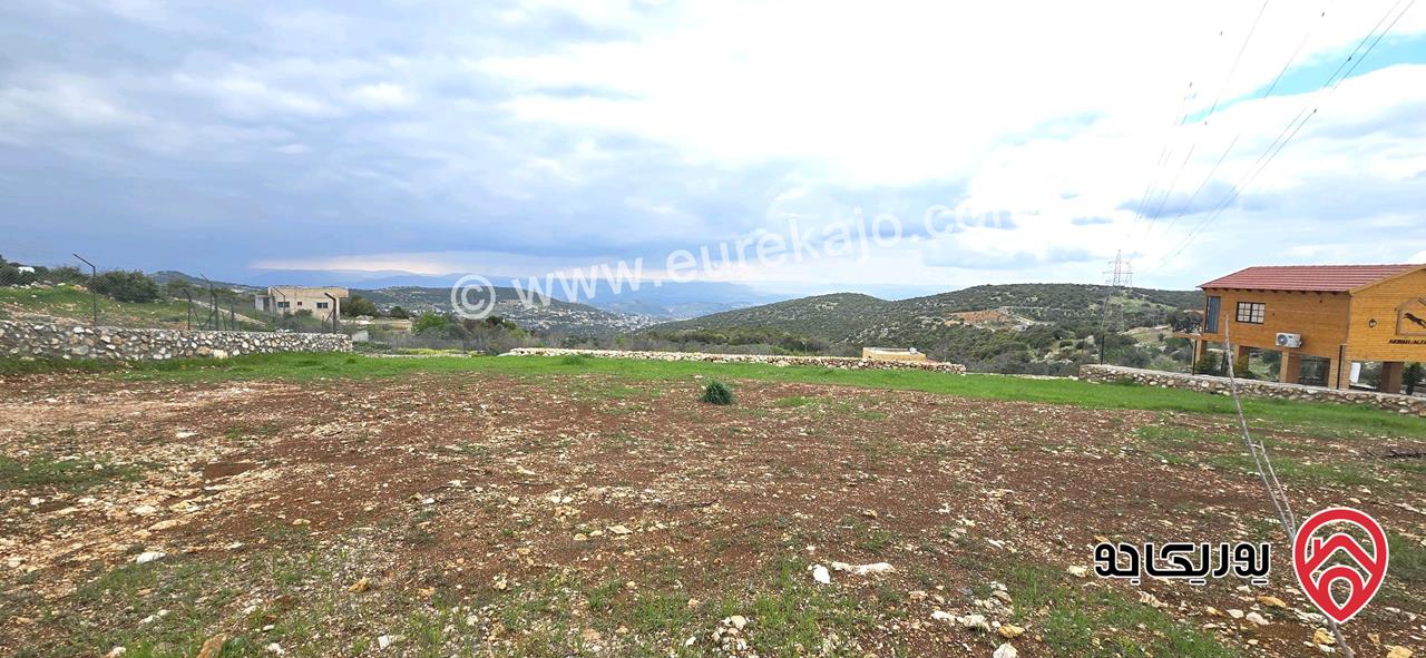 قطعة أرض سياحية مساحة 2 دونم و 100م للبيع في عجلون 