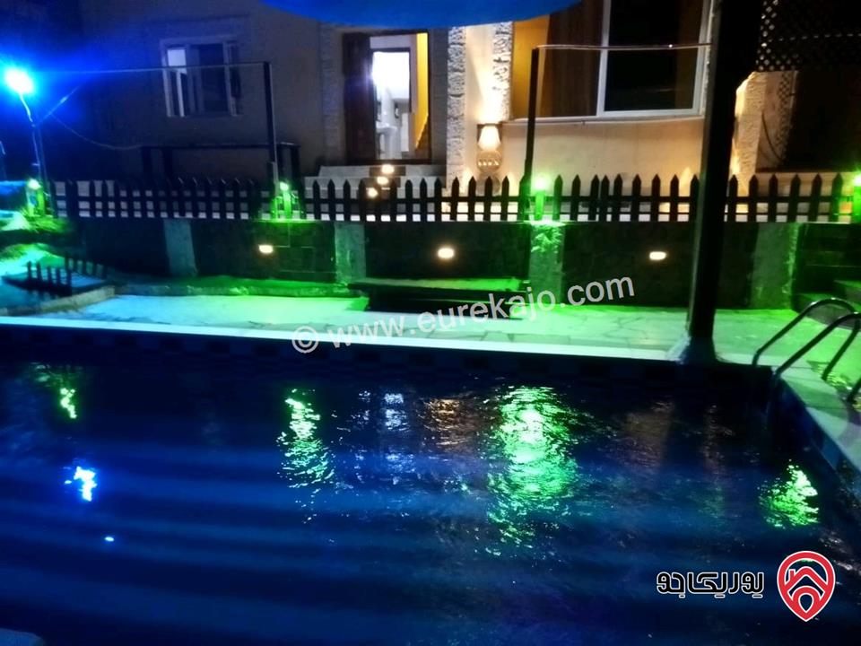 شاليه مساحة 100م على أرض مساحتها 306م للبيع في الشونة الجنوبية غور نمرين بسعر مغري 