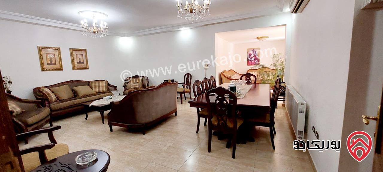 شقة شبه أرضية مساحة 200م مع حديقة 100م للبيع في عمان - الصويفية