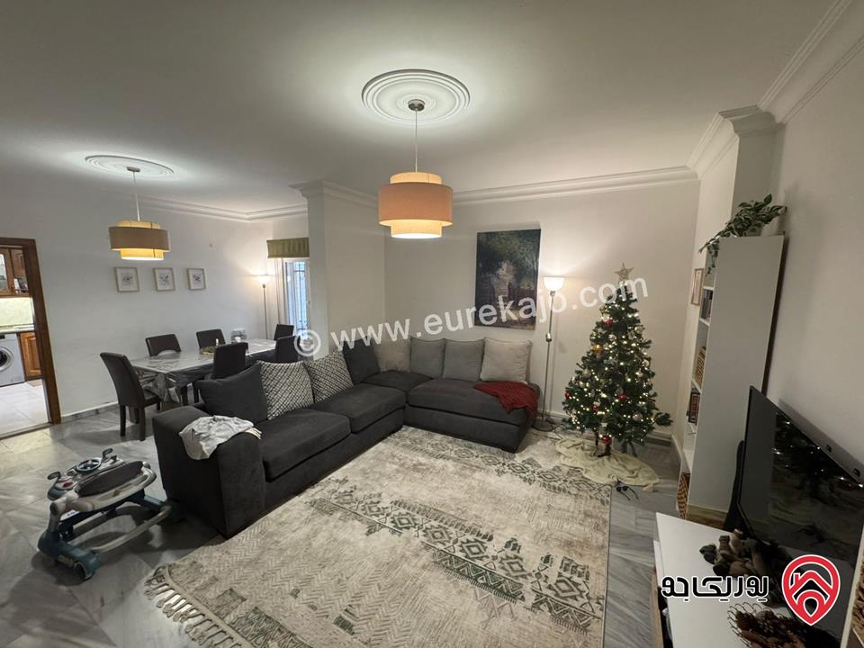 شقة شبه ارضي 126 متر مفروشة للبيع في عمان - الجندويل