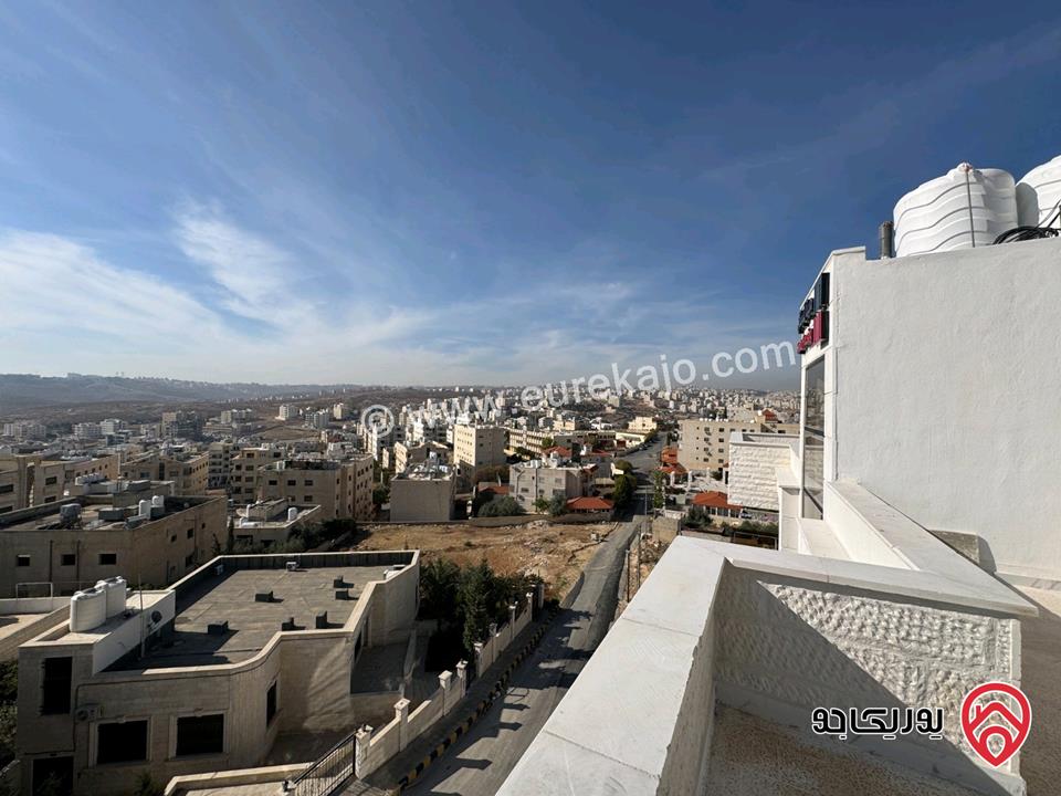 شقة بتشطيبات سوبر ديلوكس طابق أخير مع روف مساحة 175م للبيع في عمان - شفا بدران 