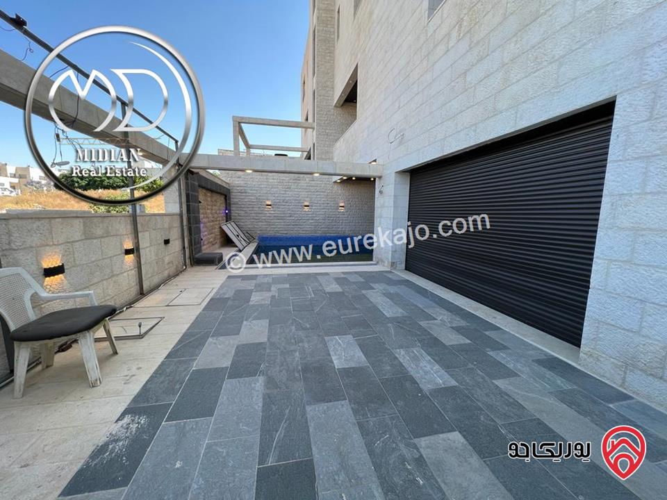 فلل فاخرة للبيع في أجمل مواقع عمان - عبدون مساحات 550م مع تراسات و حدائق جديدة لم تسكن بسعر مميز مع إمكانية الأقساط