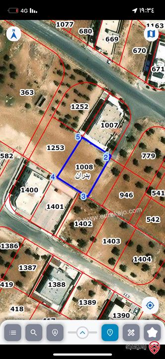 ارض مساحة 820م للبيع في عمان - شفابدران حوض ابو القرام