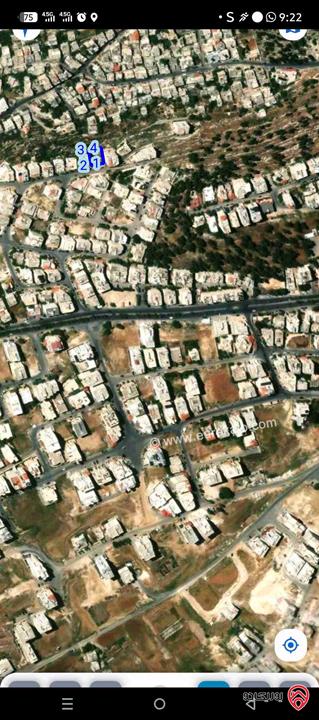 أرض مساحة 537متر للبيع في عمان - ابو السوس خلف مسجد عبدالله بن سلام