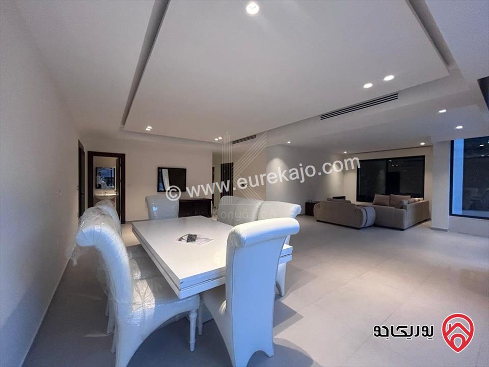 شقة مفروشة فاخرة أرضية مساحة 180م للايجار في عمان - عبدون