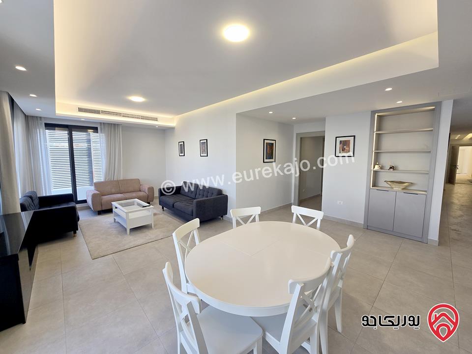 شقة مفروشة مساحة 155م طابق أول للإيجار في عمان - عبدون