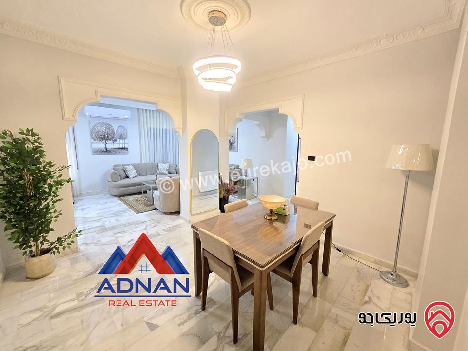 شقة مفروشة فرش جديد مساحة 150م طابق أول للإيجار في عمان - الصويفية