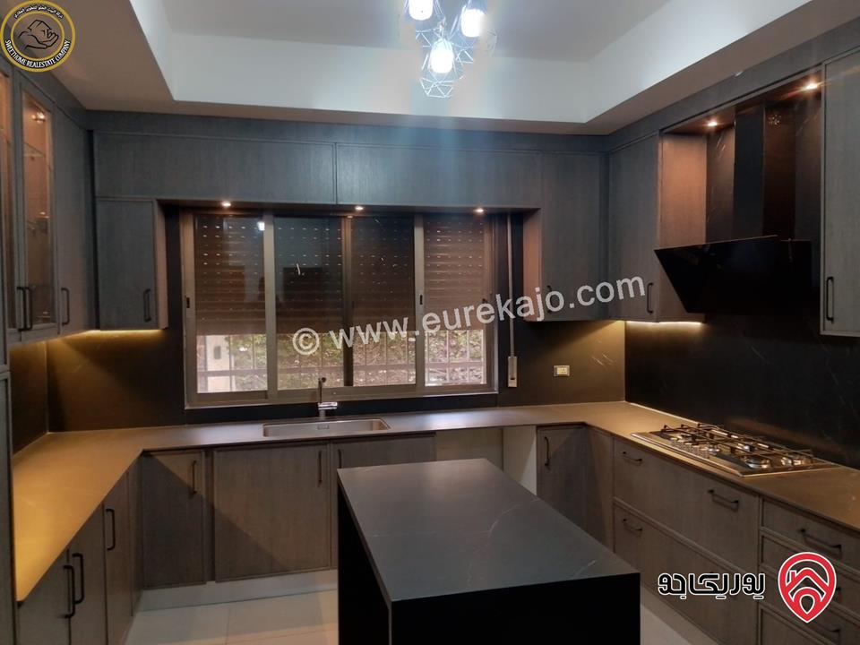 شقة أرضية فاخرة للبيع في عمان - أم أذينة 255م مع ترسات 150م بسعر مغري