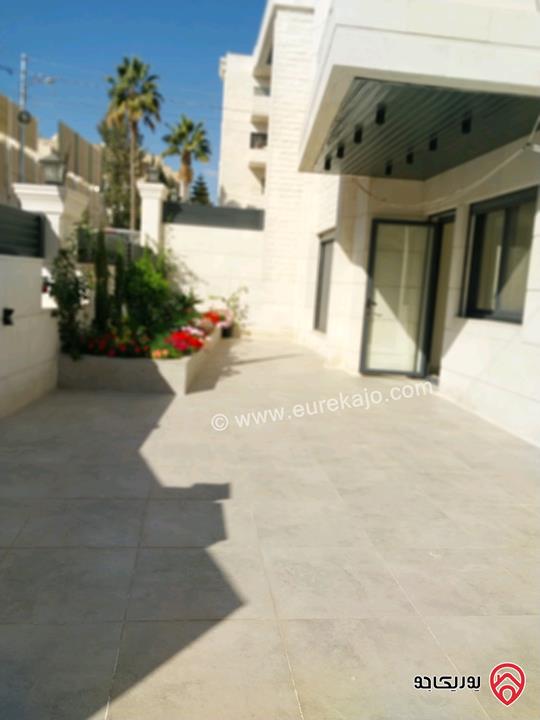 شقة أرضية مساحة 160م داخلي و 200م خارجي للبيع في عمان - ضاحية الامير راشد