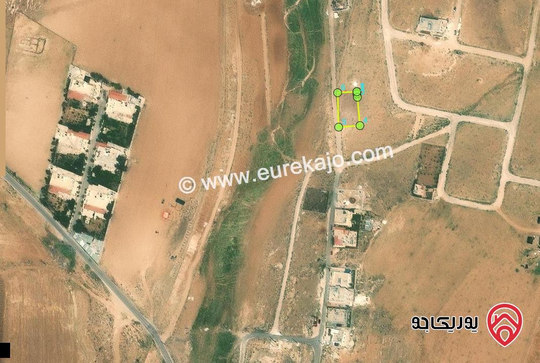 ارض مساحة 688م للبيع من اراضي جنوب عمان اللبن - حوض القليب